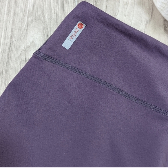 Zella Leggings Women's Size Small Dusty Purple Crop Workout Pants - Picture 5 of 7